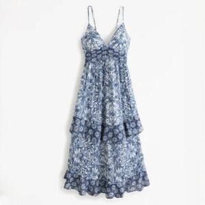 Abercrombie & Fitch | Dresses | Abercrombie Satin Pleated Cutout Maxi Dress  | Poshmark